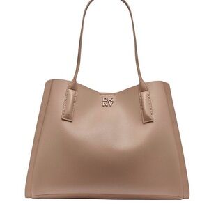DKNY Beige Leather Tote